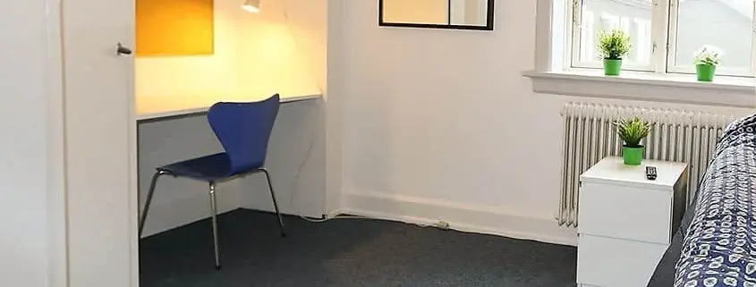 Good living conditions for addicts in treatment at Floralund